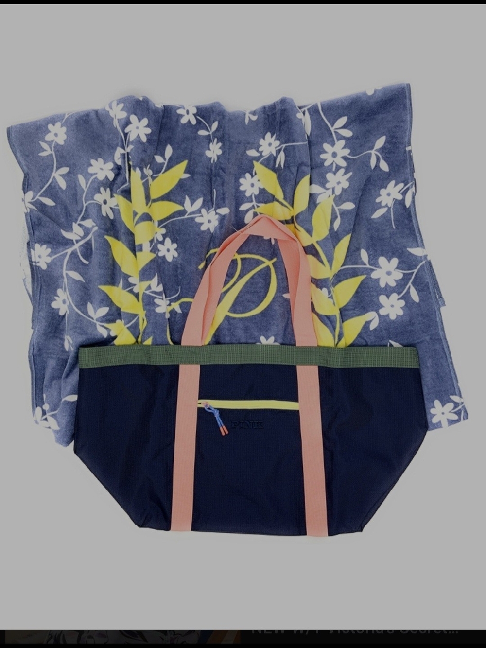 VS PINK Beach Bag And Towel